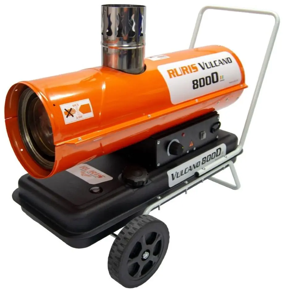 Tun de caldura Ruris Vulcano 8000 (Black/Orange)