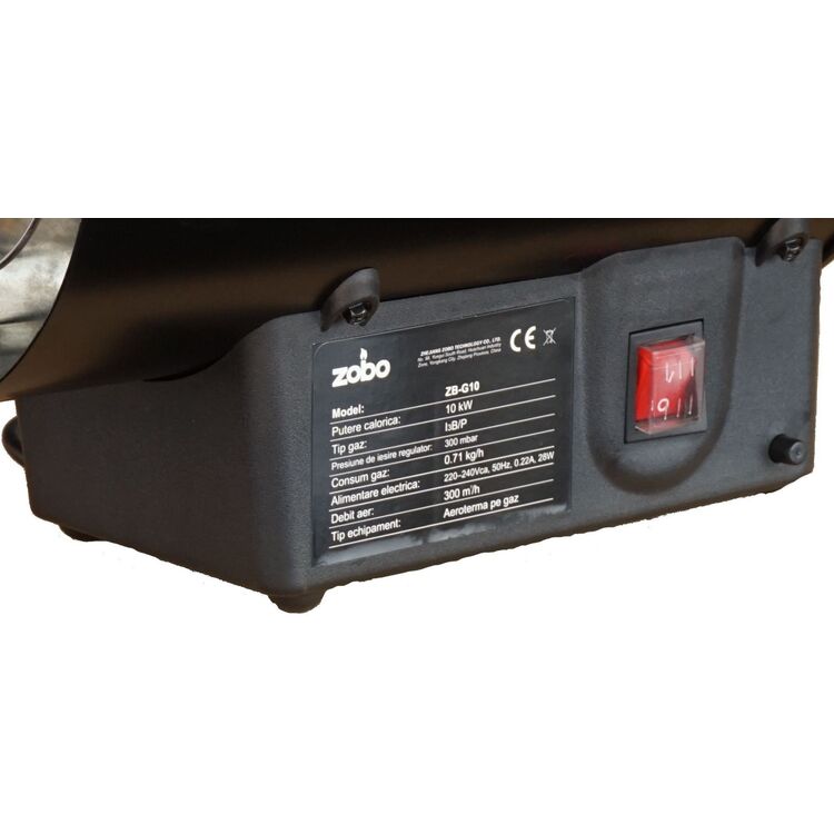 Газовая тепловая пушка Zobo ZB-G10 (Black) купить в Кишиневе, Молдове ...