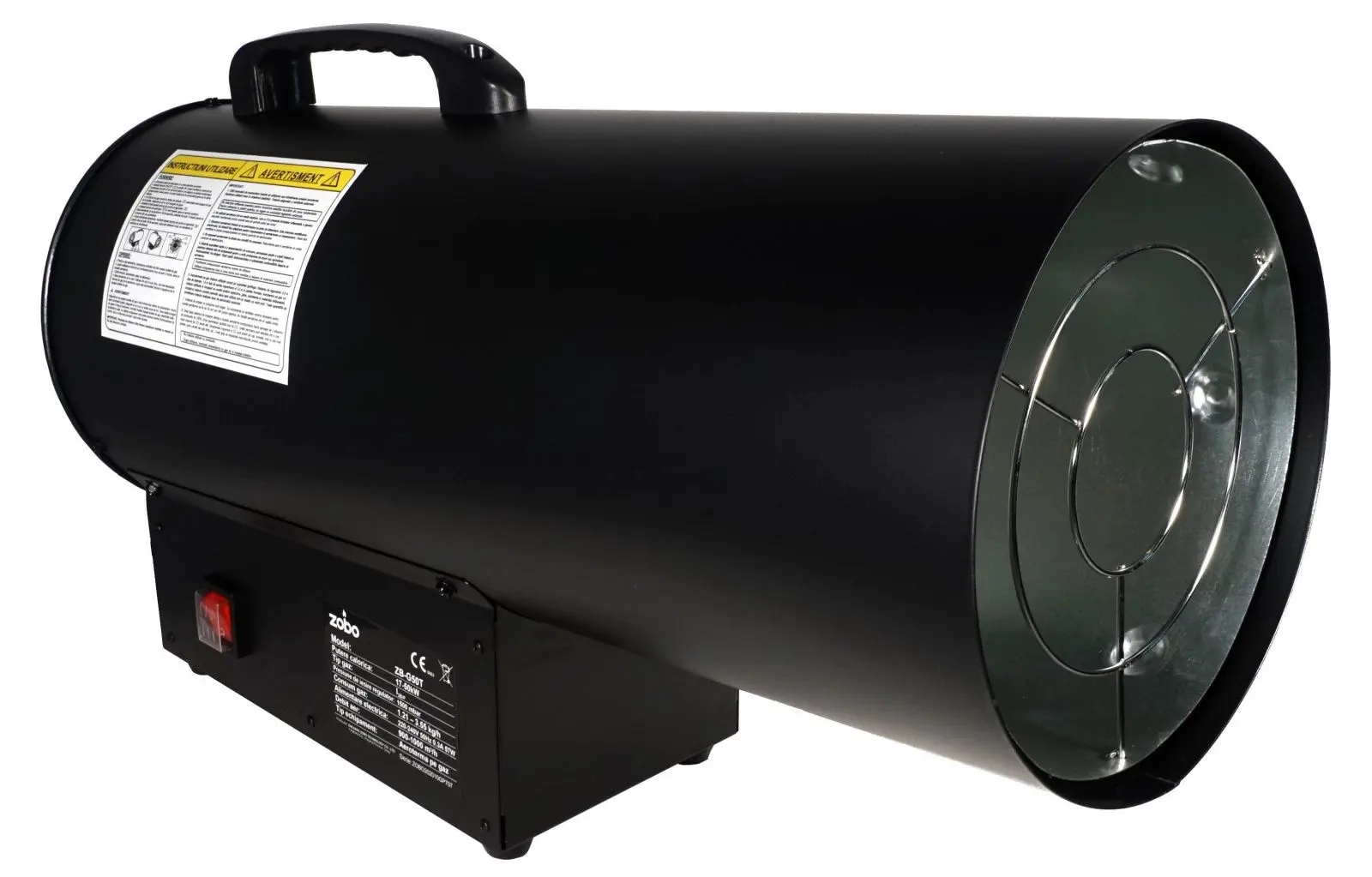 Тепловая пушка Zobo ZB-G50T (Black) - 2