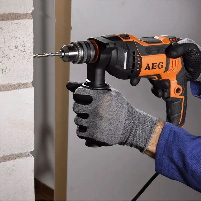 Masina de gaurit cu percutie AEG SBE 630 RV (Orange/Black)