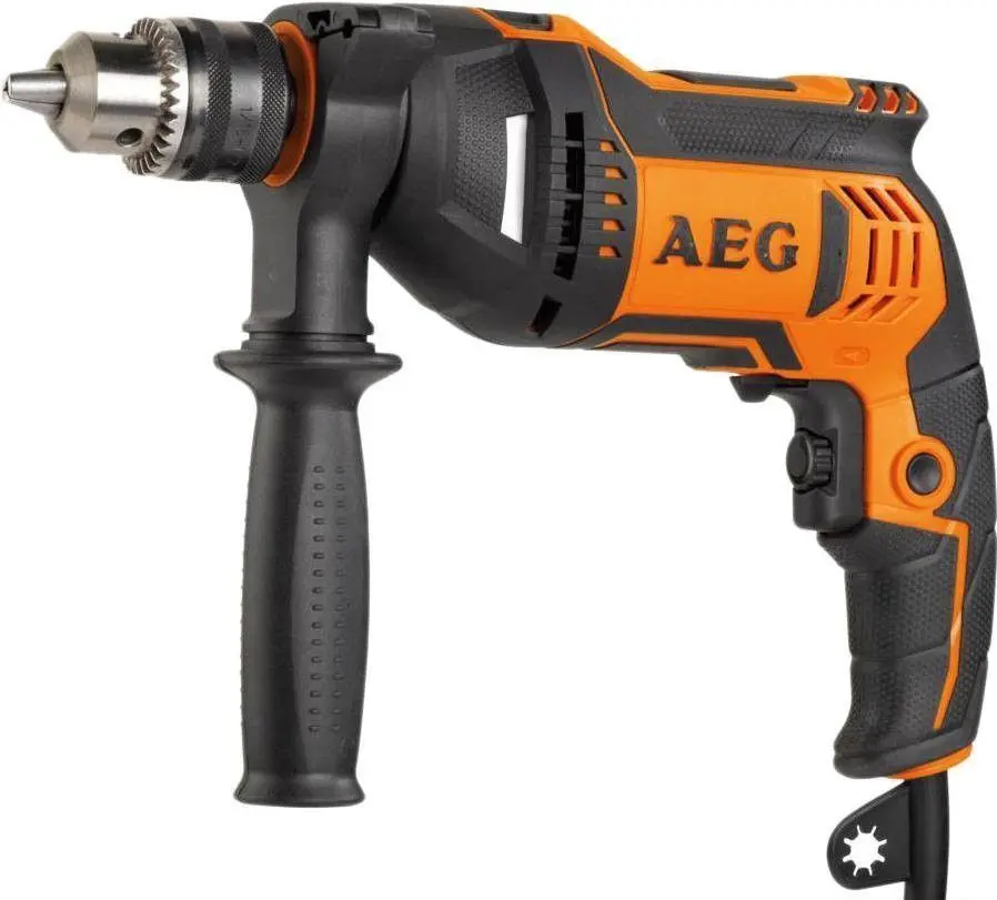 Masina de gaurit cu percutie AEG SBE 630 RV (Orange/Black)