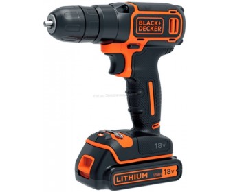 Masina de gaurit si insurubat cu acumulator Black&Decker BDCD18K 18V