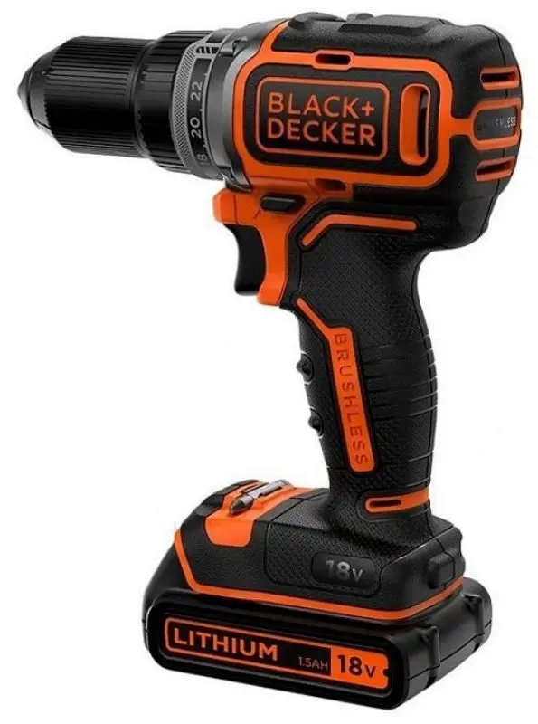 Masina de gaurit si insurubat cu acumulator Black&Decker BL186KB (Orange/Black)