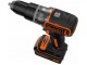 Masina de gaurit si insurubat cu acumulator Black&Decker BL186KB (Orange/Black)