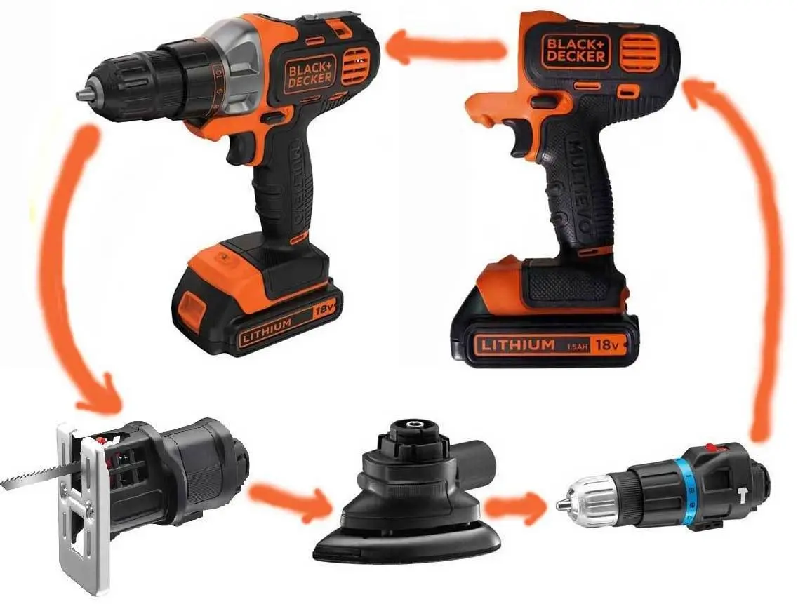 Instrument multifunctional Black&Decker MultiEvo MT218KB