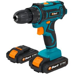 Аккумуляторная дрель-шуруповёрт Bort BAB-21x2Li-FDK Set Thumb
