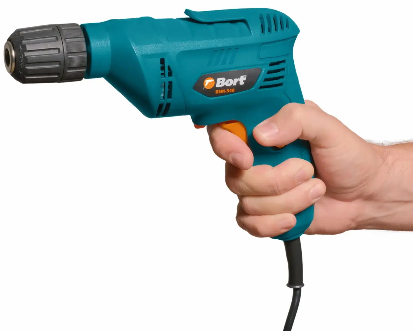 Дрель Bort BSM-540 (Blue) - 3