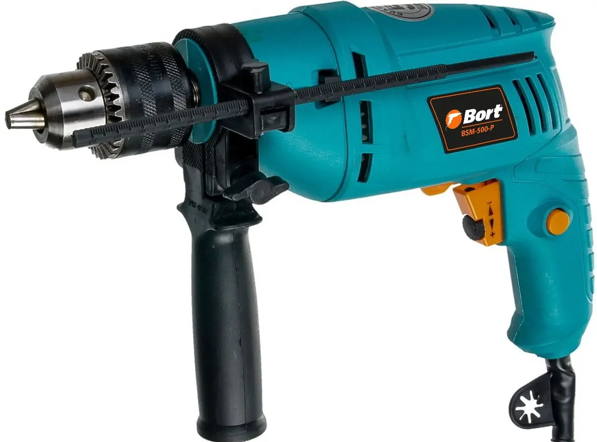 Ударная дрель Bort BSM-500-P