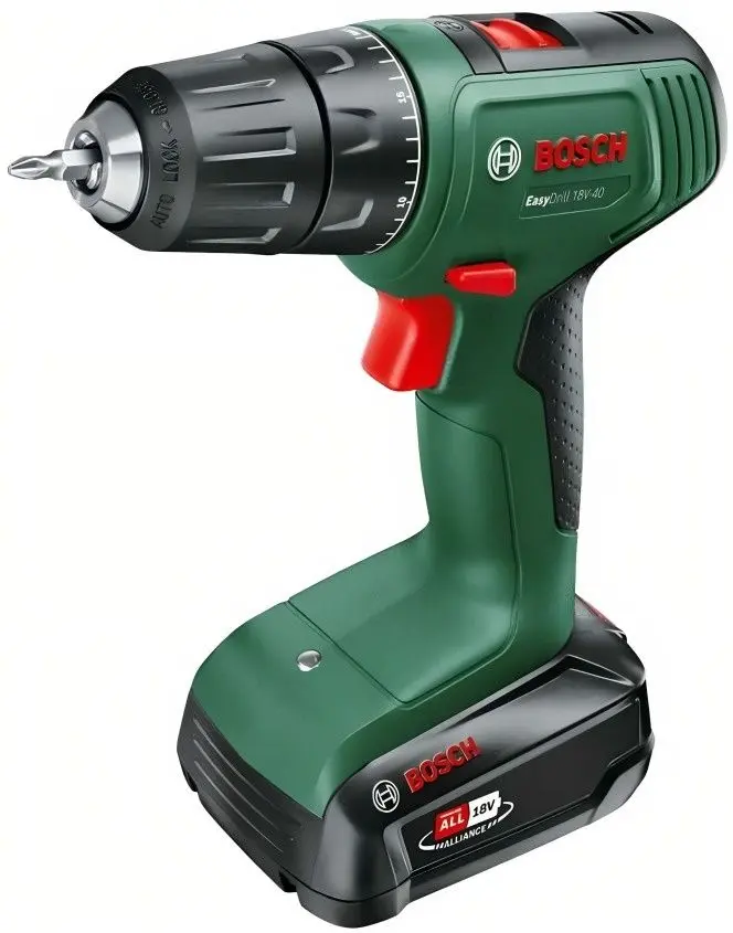 Аккумуляторная дрель-шуруповерт Bosch EasyDrill 18V-40