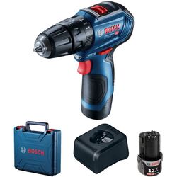 Masina de gaurit si insurubat cu acumulator Bosch GSB 12V-30 + 2хGBA 12V 2.0Ah + GAL 12V-40 + Case