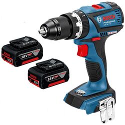 Masina de gaurit si insurubat cu acumulator Bosch GSB 18V-EC + GBA 18V 2.0Ahx2 + Case Thumb