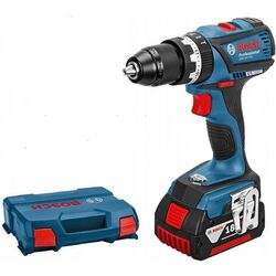 Masina de gaurit si insurubat cu acumulator Bosch GSB 18V-EC + GBA 18V 2.0Ahx2 + Case Thumb