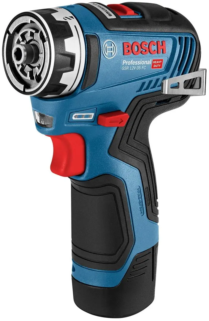 Masina de gaurit si insurubat cu acumulator Bosch GSR 12V-35 FC 2x3.0Ah