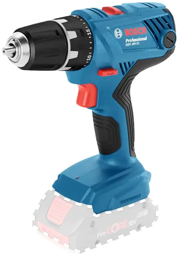 Аккумуляторная дрель-шуруповерт Bosch GSR 18V-21 Solo (0615990K3B)