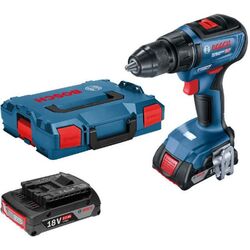 Аккумуляторная дрель-шуруповерт Bosch GSR 18V-50 Professional + Akku Li-Ion GBA 18V 2.0Ahx2 + GAL 18V-20 + Case
