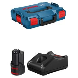 Аккумуляторная дрель-шуруповерт Bosch Professional GSR 12V-35 FC + GBA 12V 3.0Ahx2 + GFA 12-B + GAL 12V-40 + L-BOXX 102 Thumb