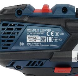 Аккумуляторная дрель-шуруповерт Bosch Professional GSR 14.4 VE-EC + L-Boxx 136 Thumb
