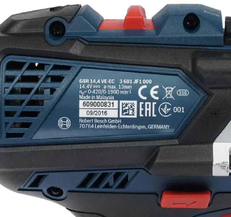 Аккумуляторная дрель-шуруповерт Bosch Professional GSR 14.4 VE-EC + L-Boxx 136