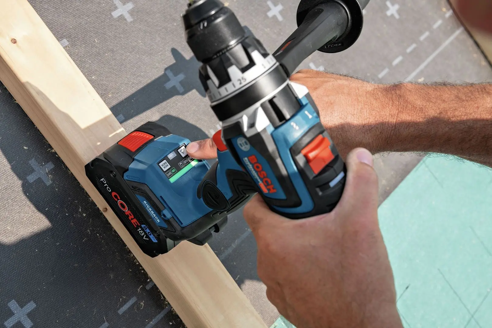 Masina de gaurit si insurubat cu acumulator Bosch Professional GSR 18V-150 C Solo