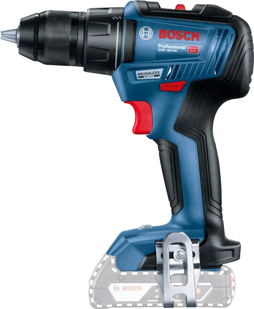 Аккумуляторная дрель-шуруповерт Bosch Professional GSR 18V-50 06019H5006 Solo