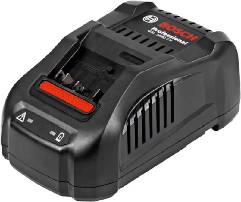 Masina de gaurit si insurubat cu acumulator Bosch Professional GSR 18V-50 + GBA 18V 5 Ah + GAL 1880 CV + L-Boxx
