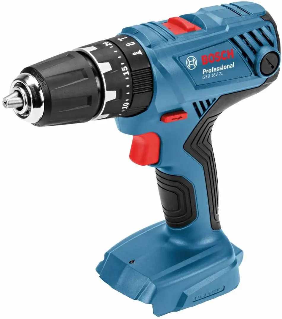 Masina de gaurit si insurubat cu percutie cu acumulator Bosch Professional GSB 18V-21