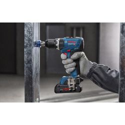 Аккумуляторная ударная дрель-шуруповерт Bosch GSB 18V-65 2x5.0Ah (06019N3303) Thumb