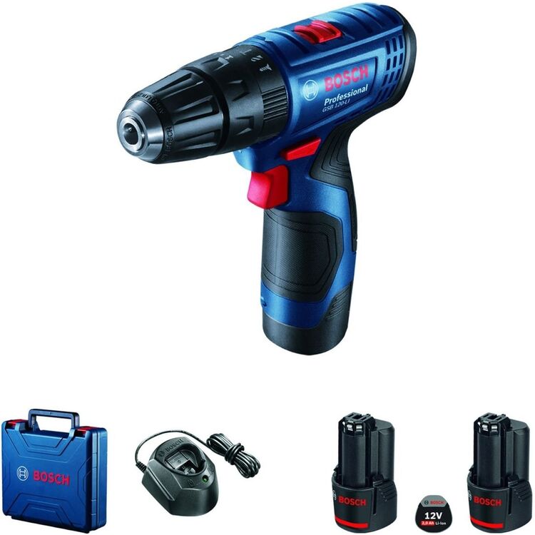 Аккумуляторная ударная дрель-шуруповерт Bosch Professional GSR 120-LI ...