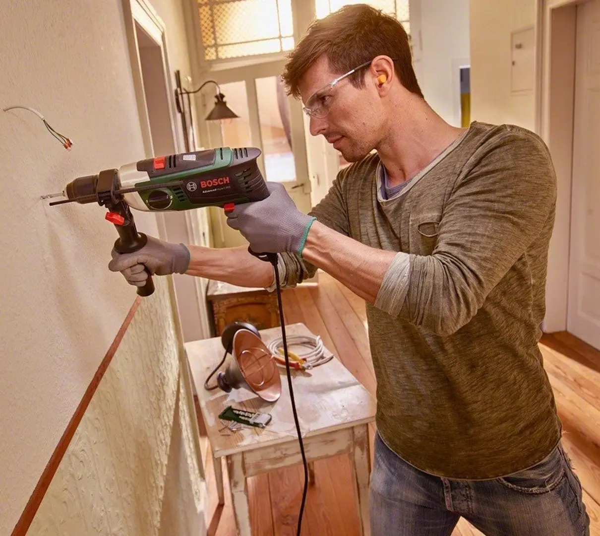 Masina de gaurit Bosch AdvancedImpact 900 (0603174020)