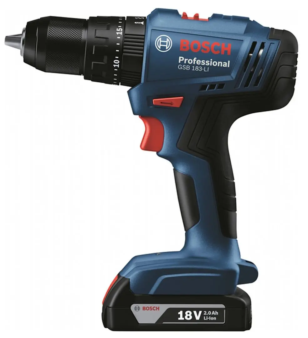 Дрель-шуруповерт аккумуляторная Bosch GSB 183-LI 06019K9101