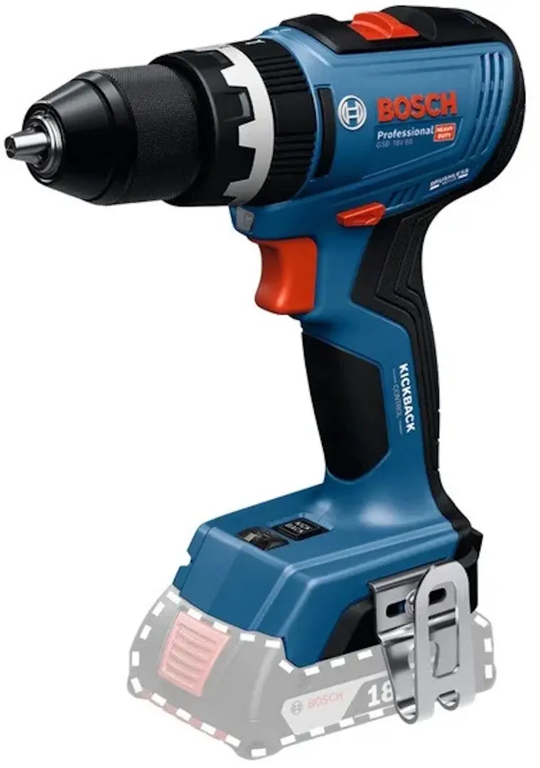 Дрель-шуруповерт аккумуляторная Bosch GSB 18V-65 Professional (06019N3300)