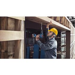 Дрель-шуруповерт аккумуляторная Bosch Professional GSB 18V-50 + Akku GBA 18V 2Ahx2 + GAL 18V-20 + L-Case Thumb