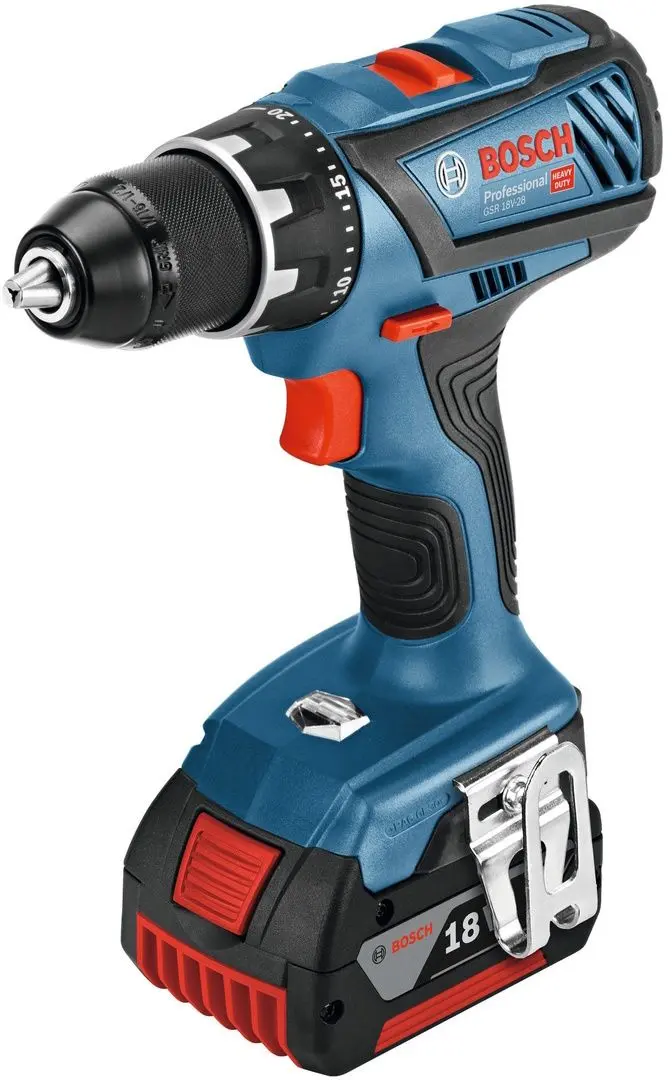 Дрель-шуруповерт аккумуляторная Bosch Professional GSR 18V-28 0615990K3S