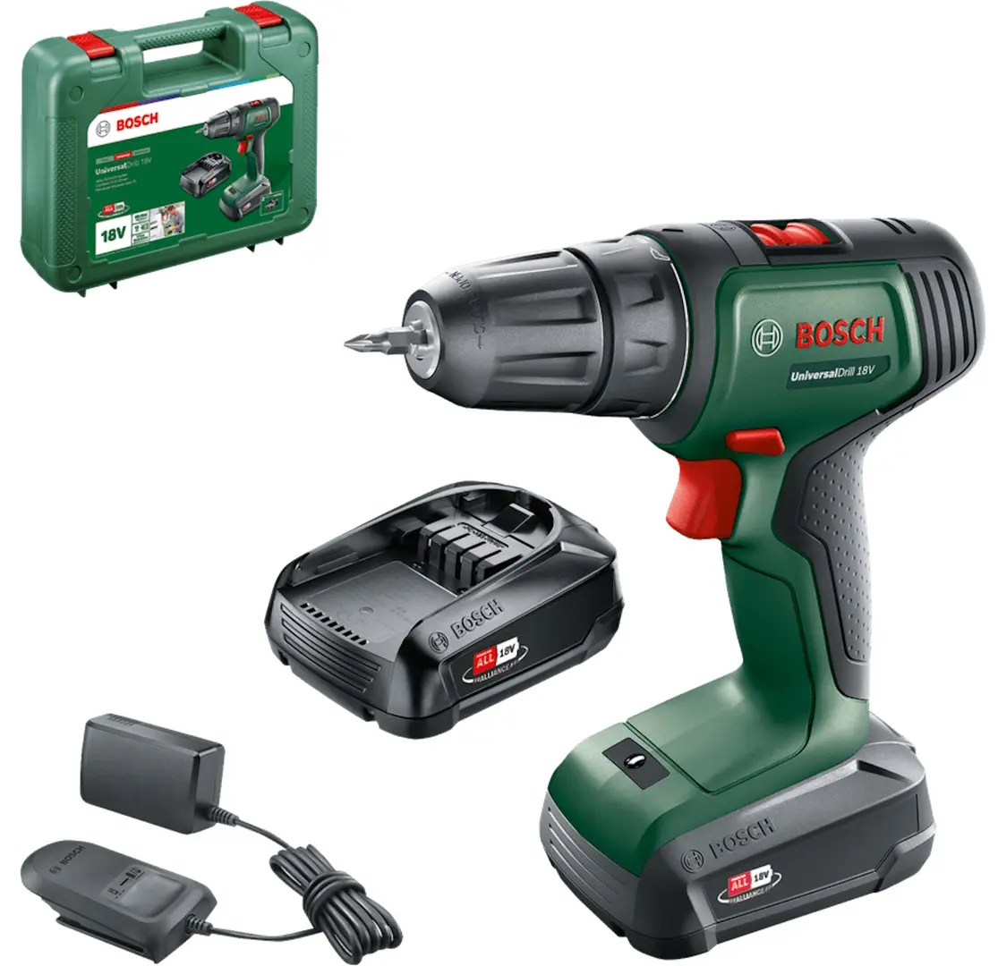 Masina de gaurit si insurubat cu acumulator Bosch UniversalDrill 18V (06039D4002)