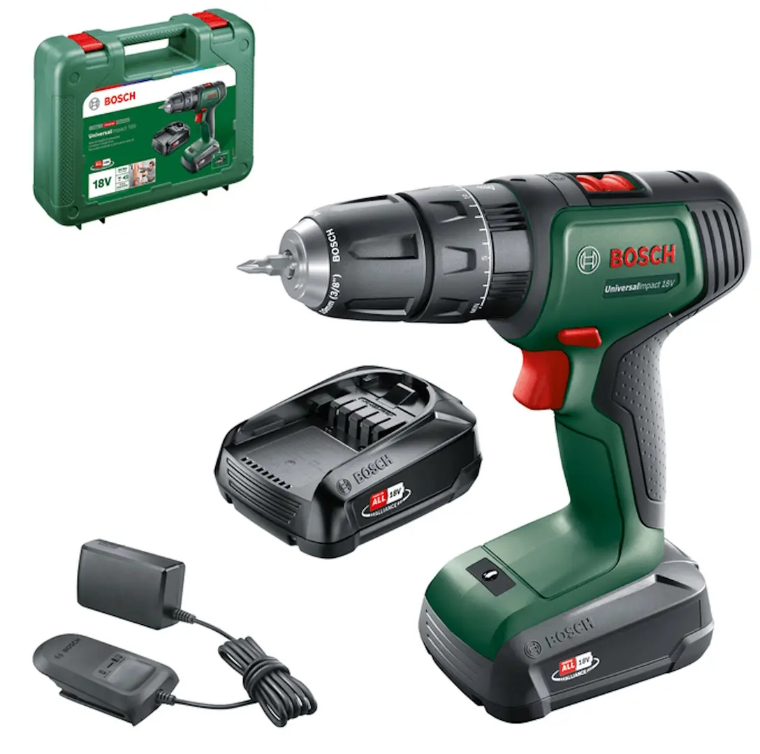 Masina de gaurit si insurubat cu acumulator Bosch UniversalImpact 18V (06039D4102)