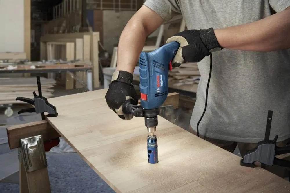 Masina de gaurit cu percutie Bosch GSB 600 06011A0321