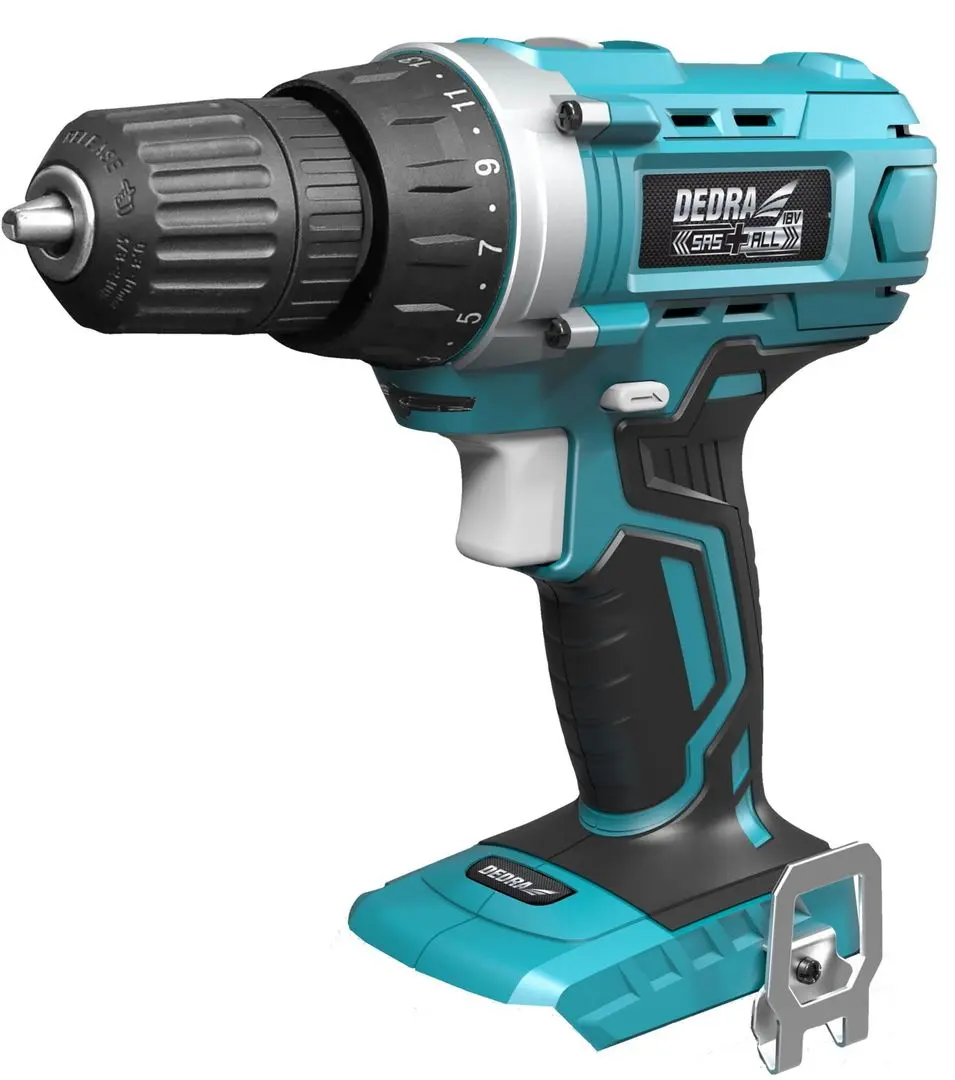Masina de gaurit si insurubat cu acumulator Dedra SAS+ALL DED7040