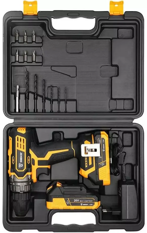 Masina de gaurit si insurubat cu acumulator Deko DKCD20ID01-5S3