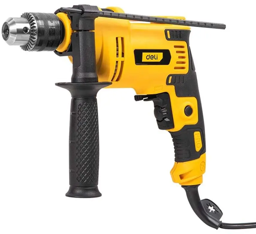 Masina de gaurit si insurubat cu percutie Deli Tools EDL-CZ13-E1