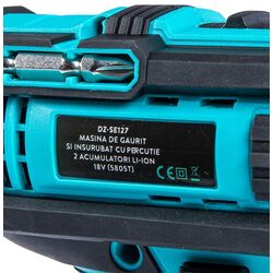 Дрель-шуруповерт ударный аккумуляторная Detoolz DZ-SE127 Thumb