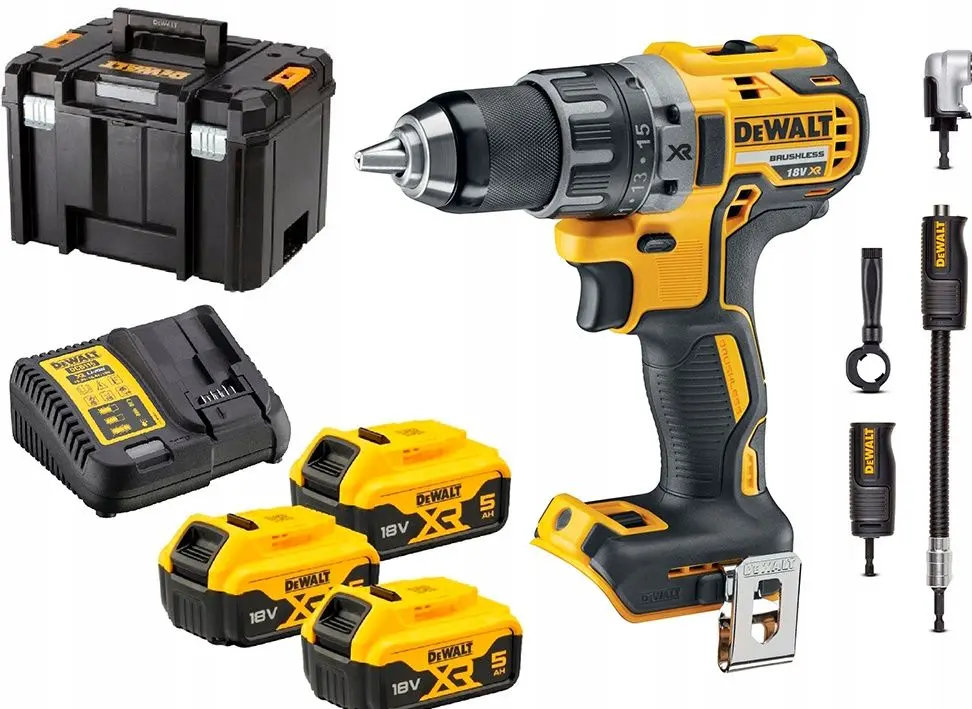 Masina de gaurit si insurubat cu acumulator DeWALT DCD791P3A Set