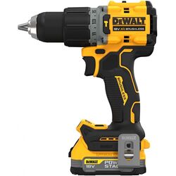 Masina de gaurit si insurubat cu acumulator Dewalt DCD805E2T-QW + DCBP 18V 2x1.7Ah + TSTAK Thumb