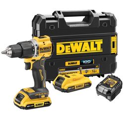 Masina de gaurit si insurubat cu acumulator Dewalt DCD100YD2T