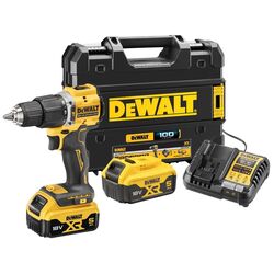 Masina de gaurit si insurubat cu acumulator Dewalt DCD100YP2T Thumb