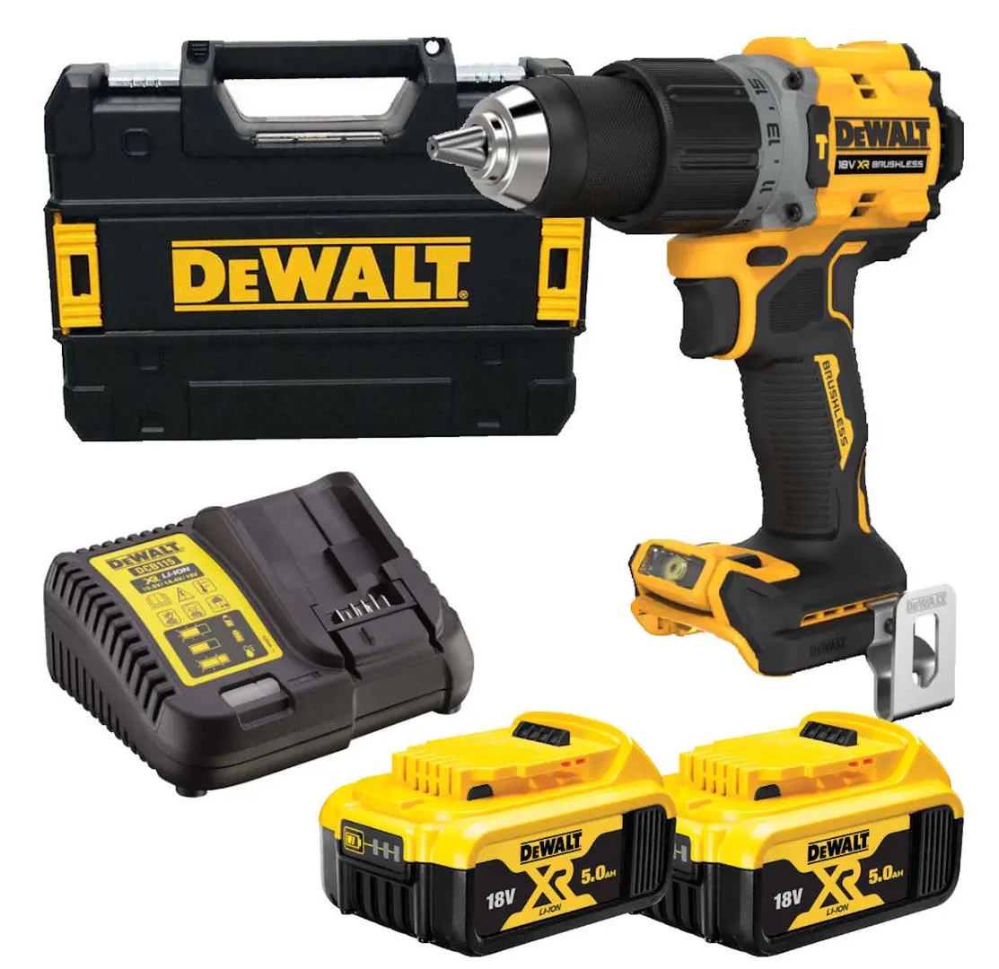 Masina de gaurit si insurubat cu acumulator Dewalt DCD805P2LRT-QW