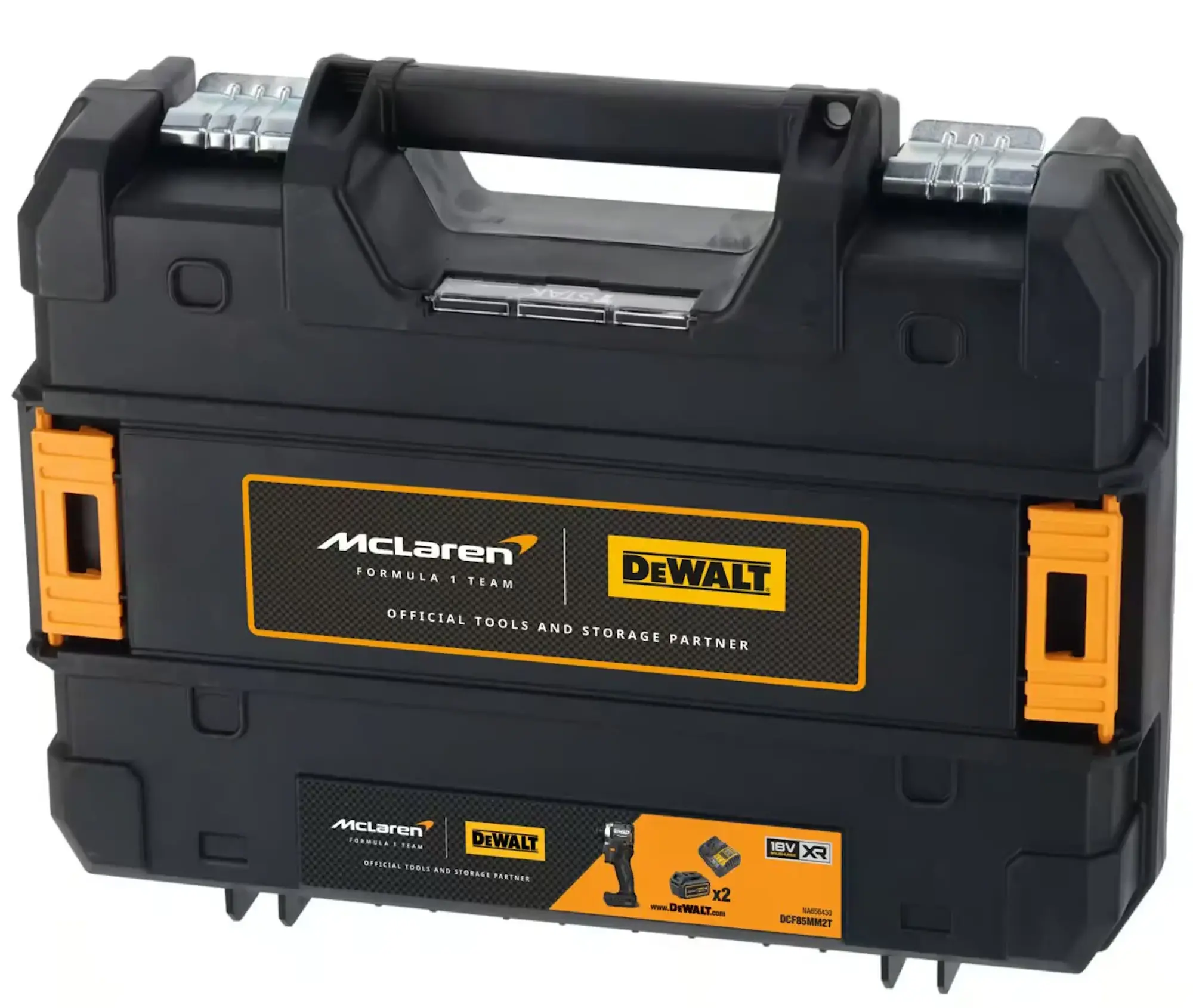 Дрель-шуруповерт аккумуляторная Dewalt DCD85MP2T-QW