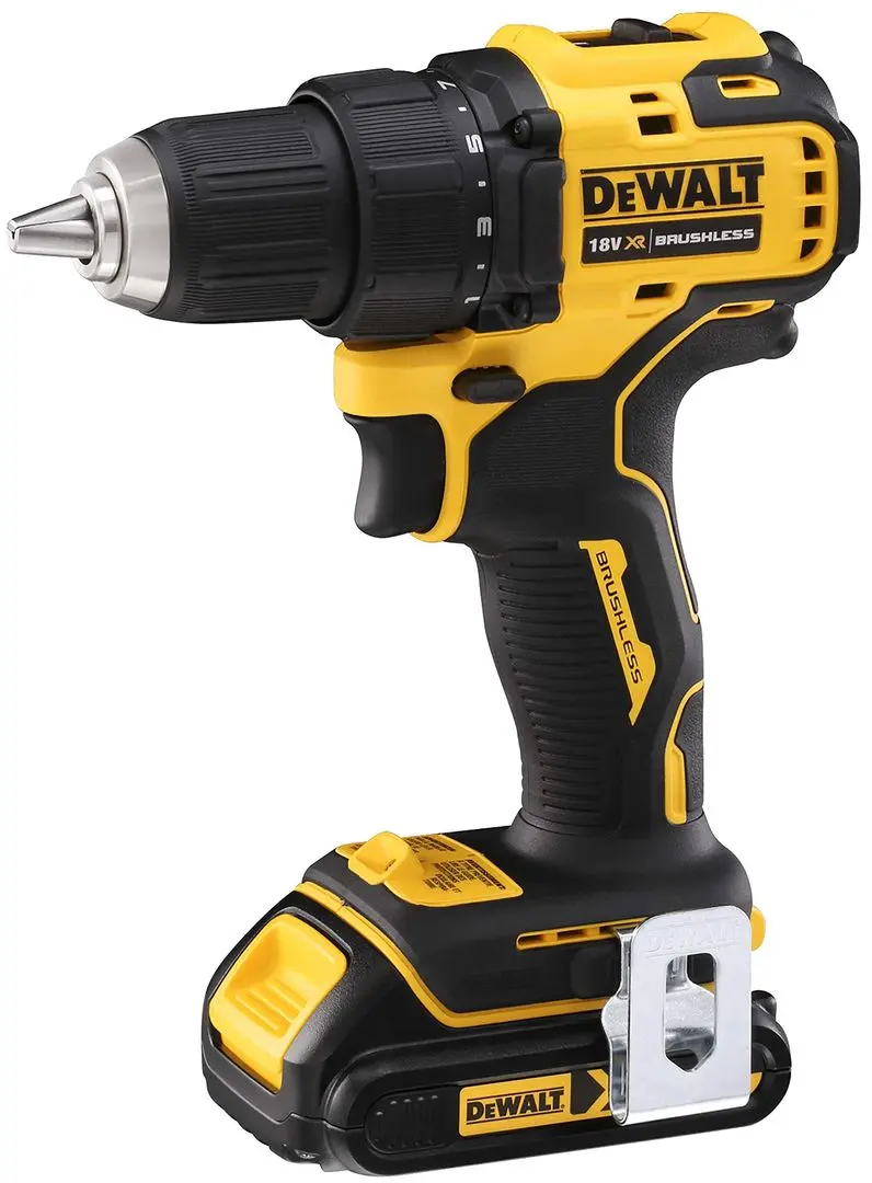 Masina de gaurit si insurubat cu acumulator Dewalt XR DCD708P2T (Yellow/Black)