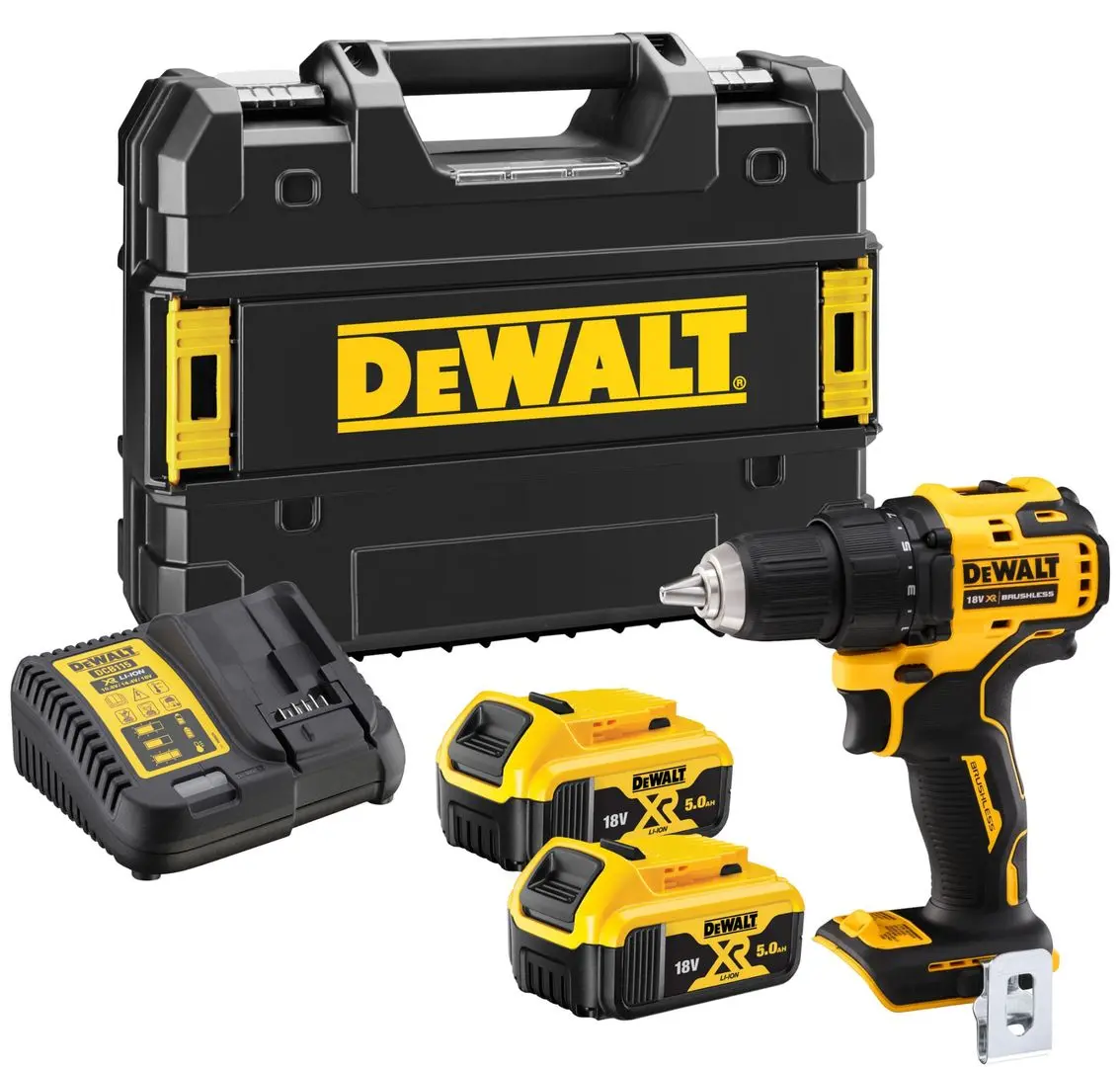 Masina de gaurit si insurubat cu acumulator Dewalt XR DCD708P2T (Yellow/Black)