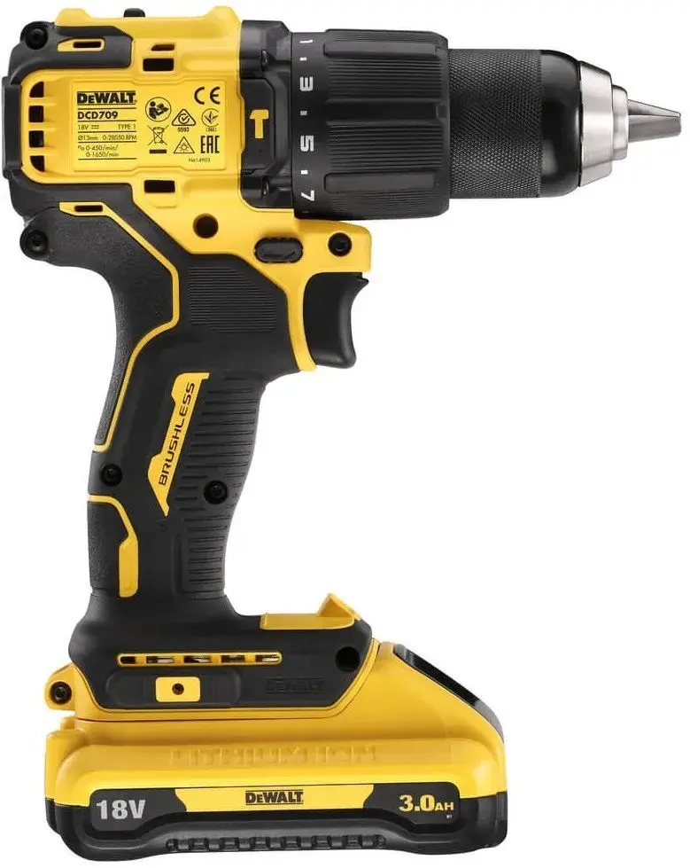 Masina de gaurit si insurubat cu acumulator Dewalt DCD709L2T