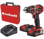 Masina de gaurit si insurubat cu acumulator Einhell TE-CD 18/50 Li BL 2x2.0Ah Set